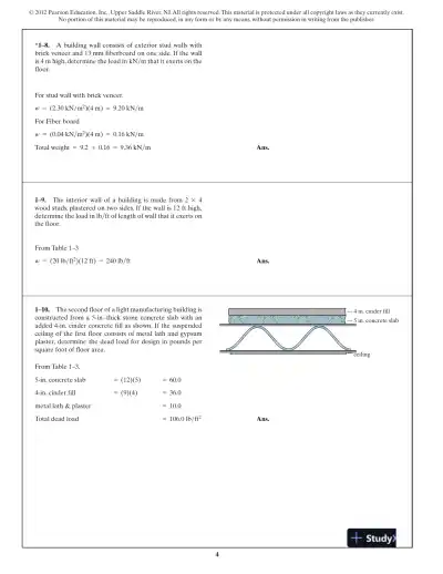 Solution Manual For Structural Analysis, 8th Edition - Page 5 preview image