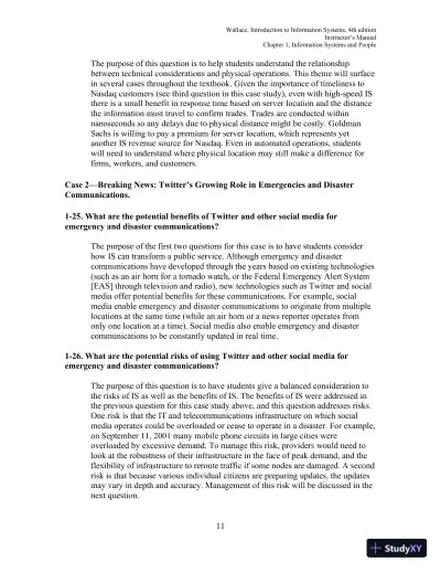 Solution Manual for Introduction to Information Systems, 4th Edition - Page 12 preview image