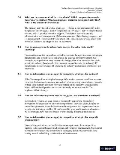 Solution Manual for Introduction to Information Systems, 4th Edition - Page 18 preview image
