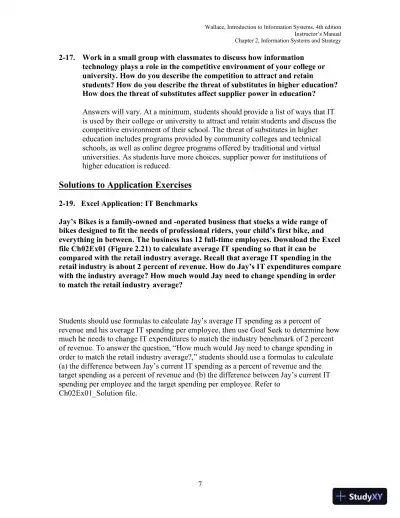 Solution Manual for Introduction to Information Systems, 4th Edition - Page 23 preview image