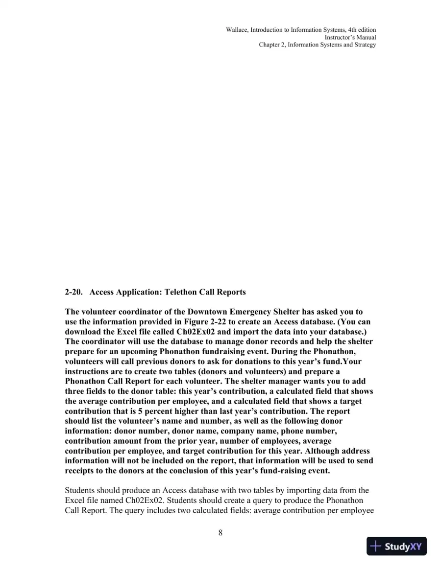 Solution Manual for Introduction to Information Systems, 4th Edition, page 24