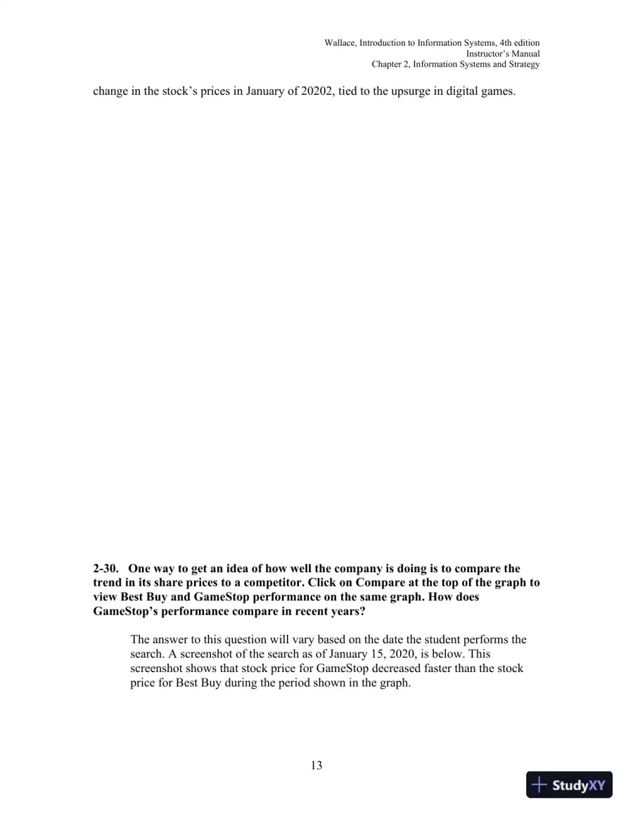 Solution Manual for Introduction to Information Systems, 4th Edition, page 29