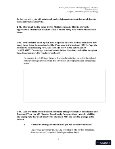 Solution Manual for Introduction to Information Systems, 4th Edition - Page 31 preview image