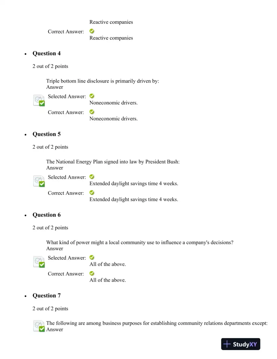 Business and Environmental Ethics, page 3