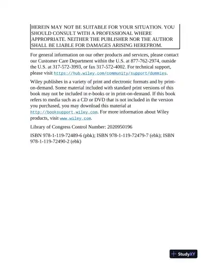 PHR/SPHR Exam For Dummies with Online Practice, 2nd Edition (2021) - Page 6 preview image