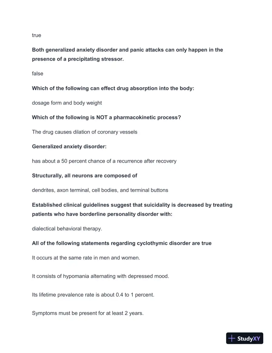 2024-2025 NR546 Midterm Review Practice Exam with Answers (108 Solved Questions), page 7