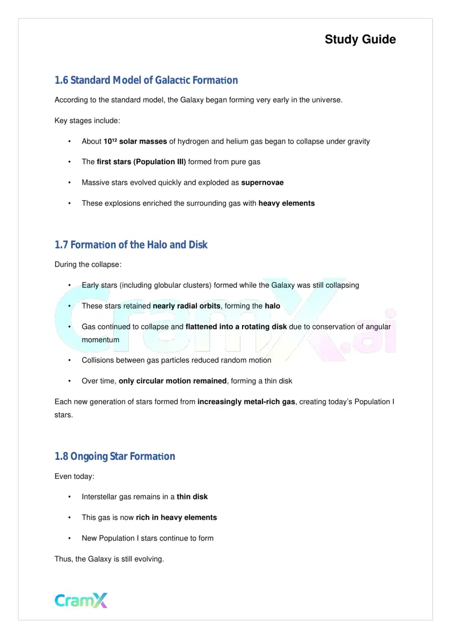 Astronomy - The Milky Way Galaxy, page 3