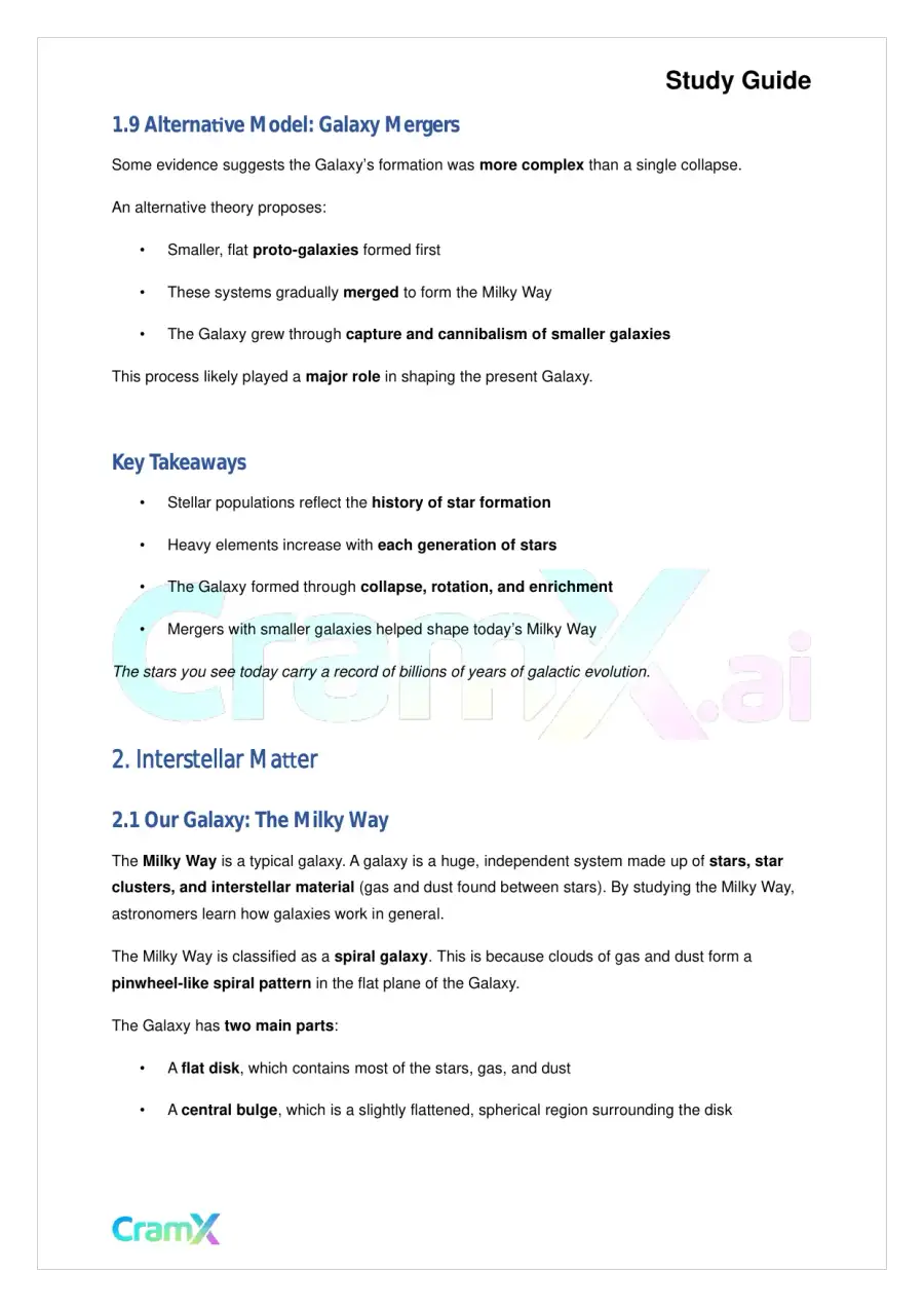 Astronomy - The Milky Way Galaxy, page 4