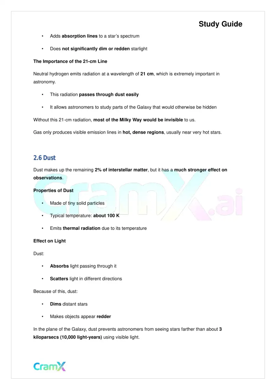 Astronomy - The Milky Way Galaxy, page 6