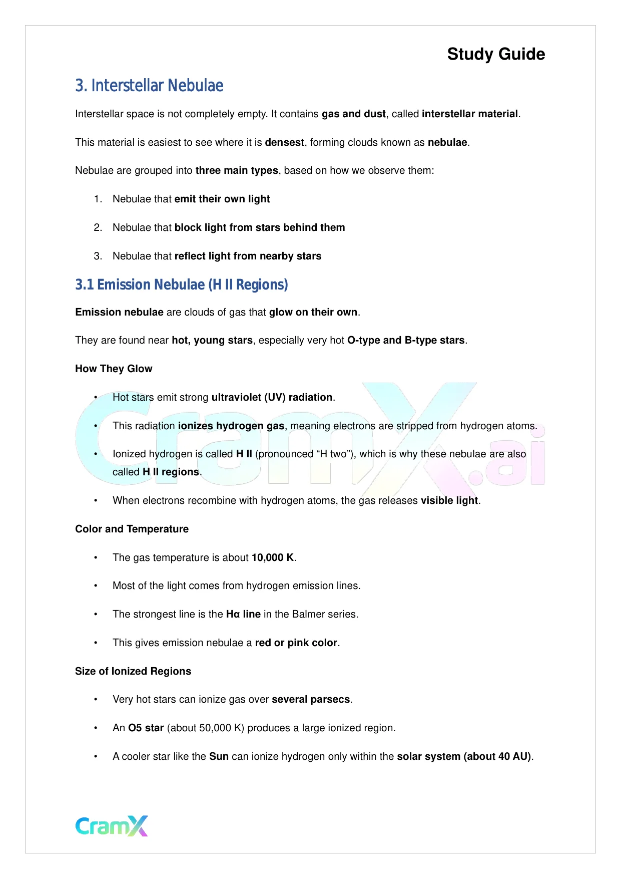 Astronomy - The Milky Way Galaxy - Page 8 preview image