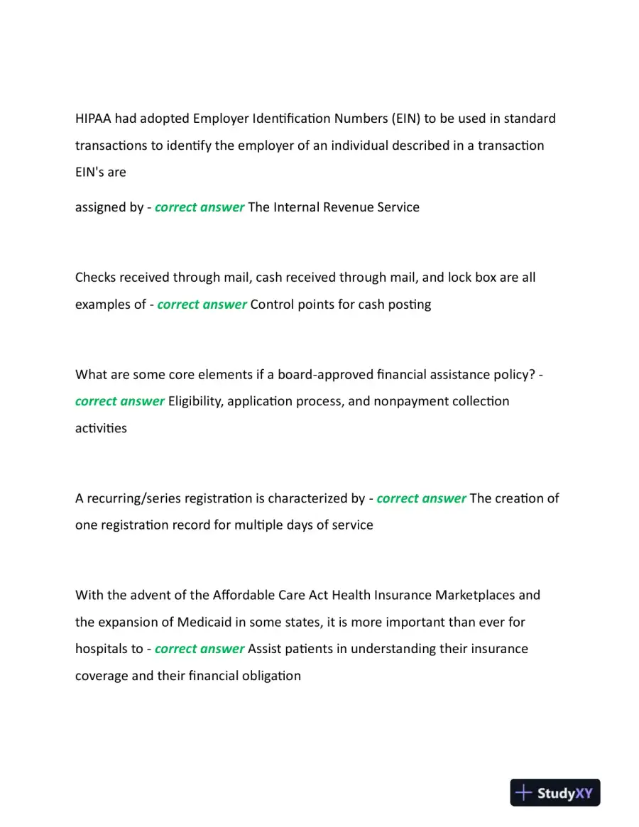2023 CRCR Health Care Assessment Certification Review Exam With Answers (207 Solved Questions), page 4
