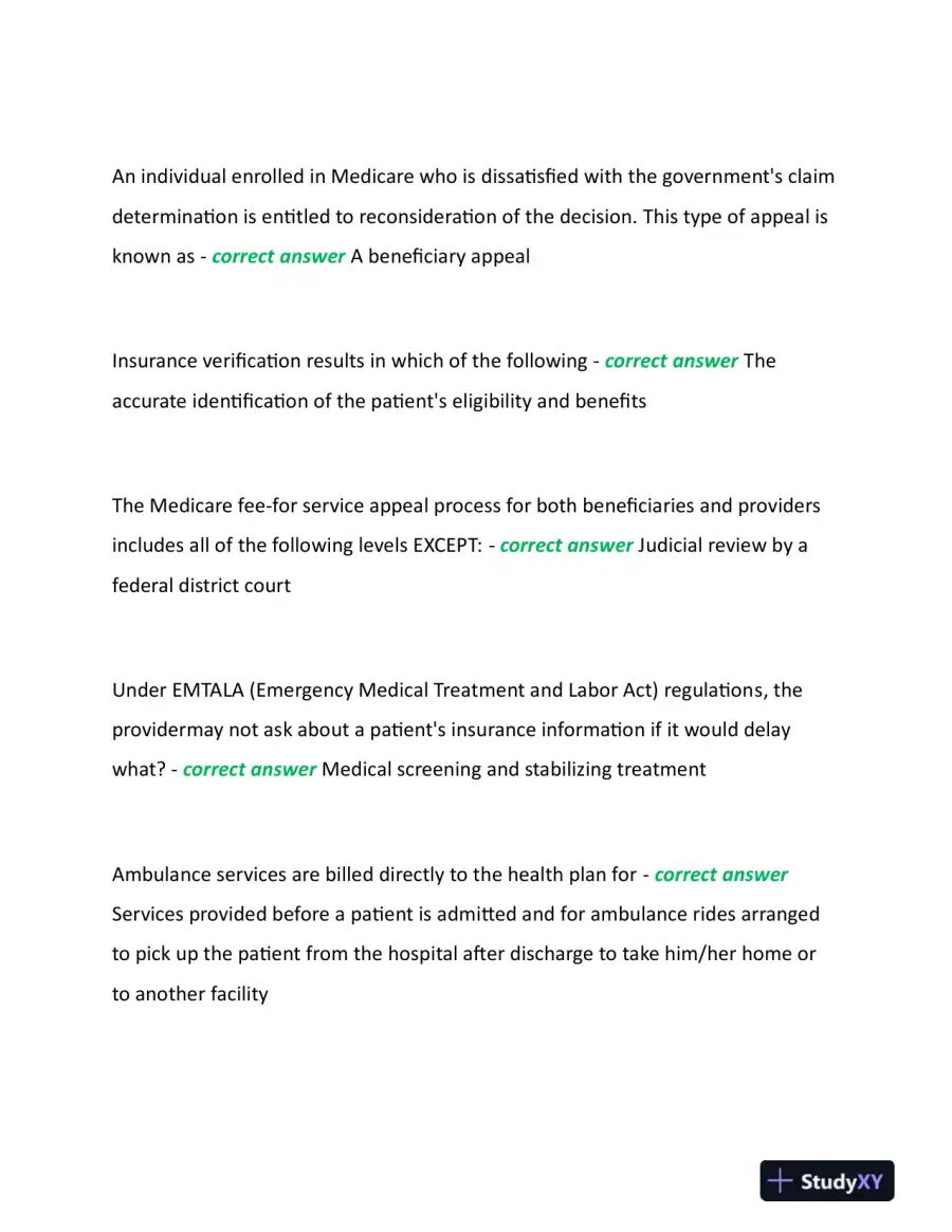 2023 CRCR Health Care Assessment Certification Review Exam With Answers (207 Solved Questions), page 6