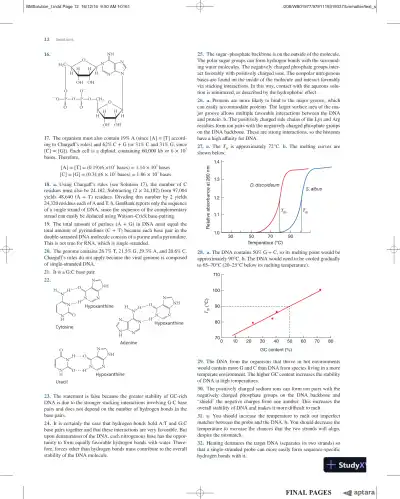 Solution Manual For Essential Biochemistry, 4th Edition - Page 13 preview image