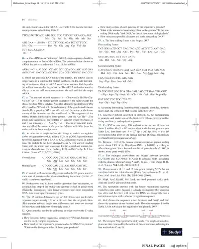 Solution Manual For Essential Biochemistry, 4th Edition - Page 15 preview image