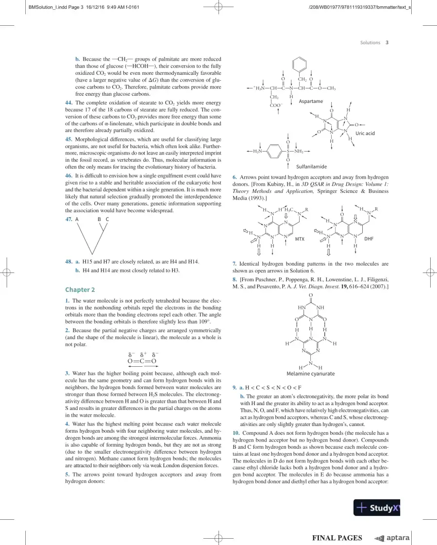 Solution Manual For Essential Biochemistry, 4th Edition, page 4