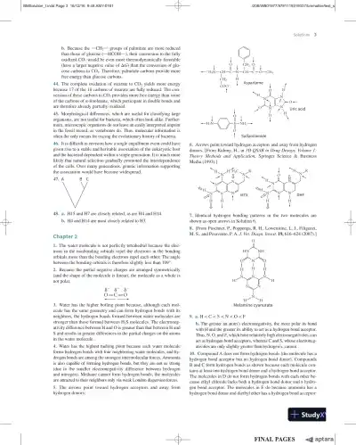Solution Manual For Essential Biochemistry, 4th Edition - Page 4 preview image