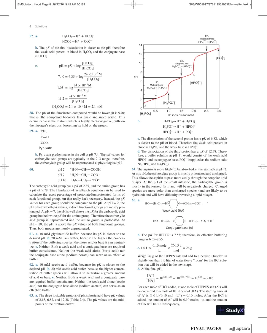 Solution Manual For Essential Biochemistry, 4th Edition, page 9
