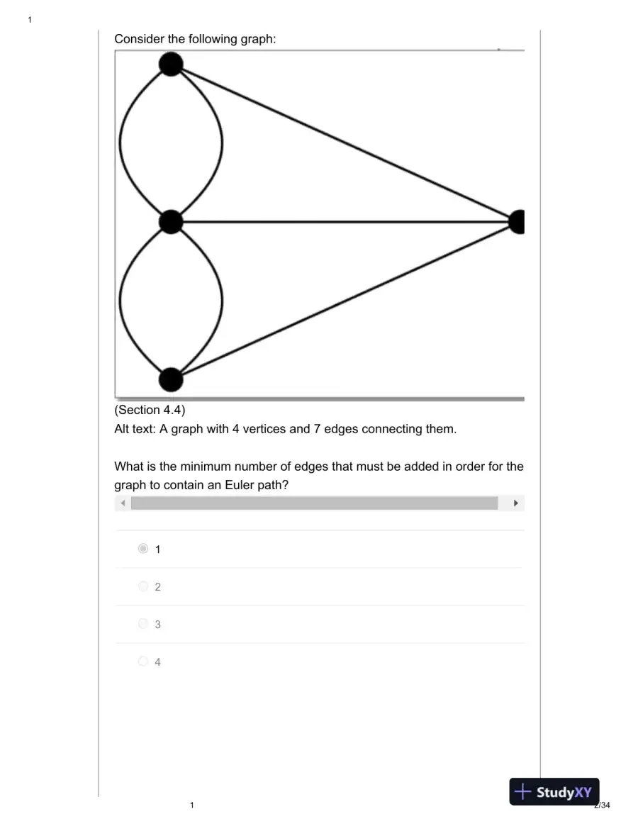 2021 Mathematics Final Exam With Answers (40 Solved Questions), page 3