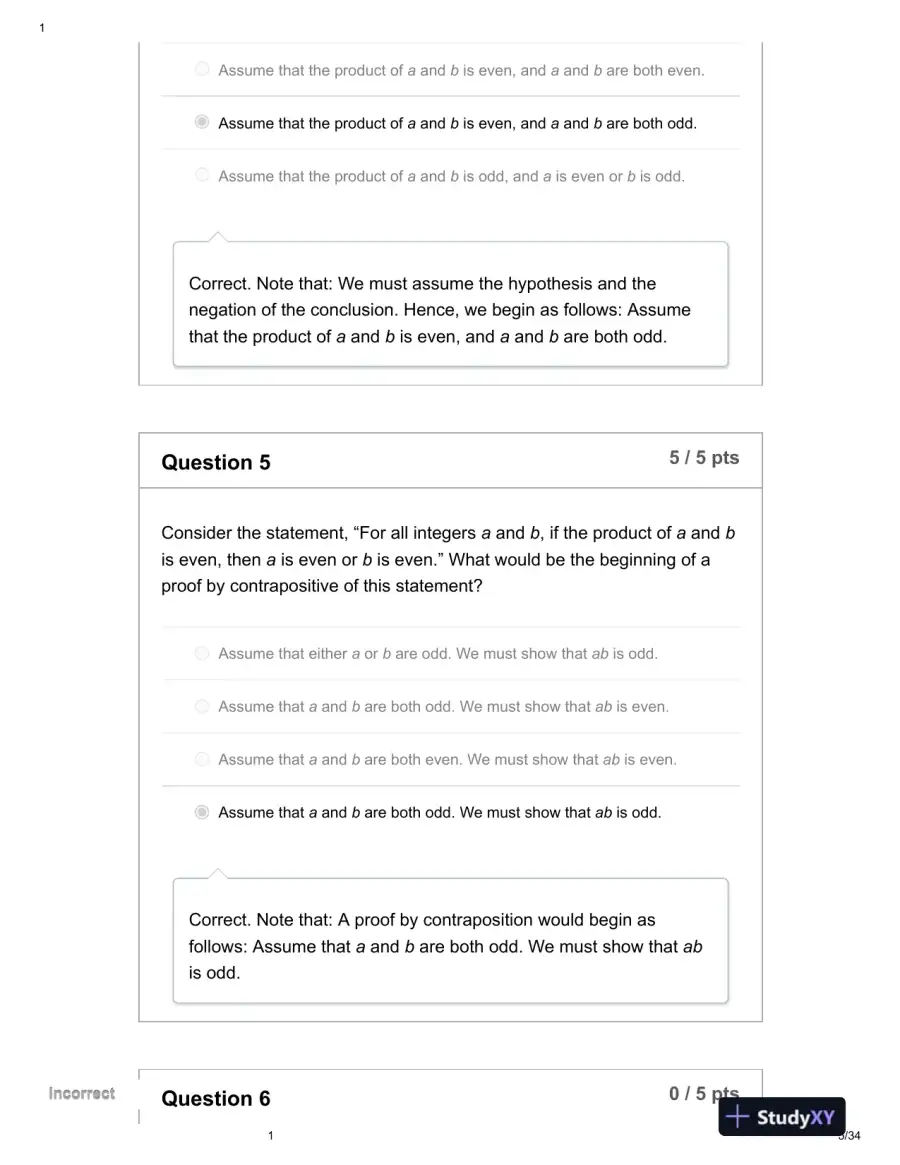 2021 Mathematics Final Exam With Answers (40 Solved Questions), page 6