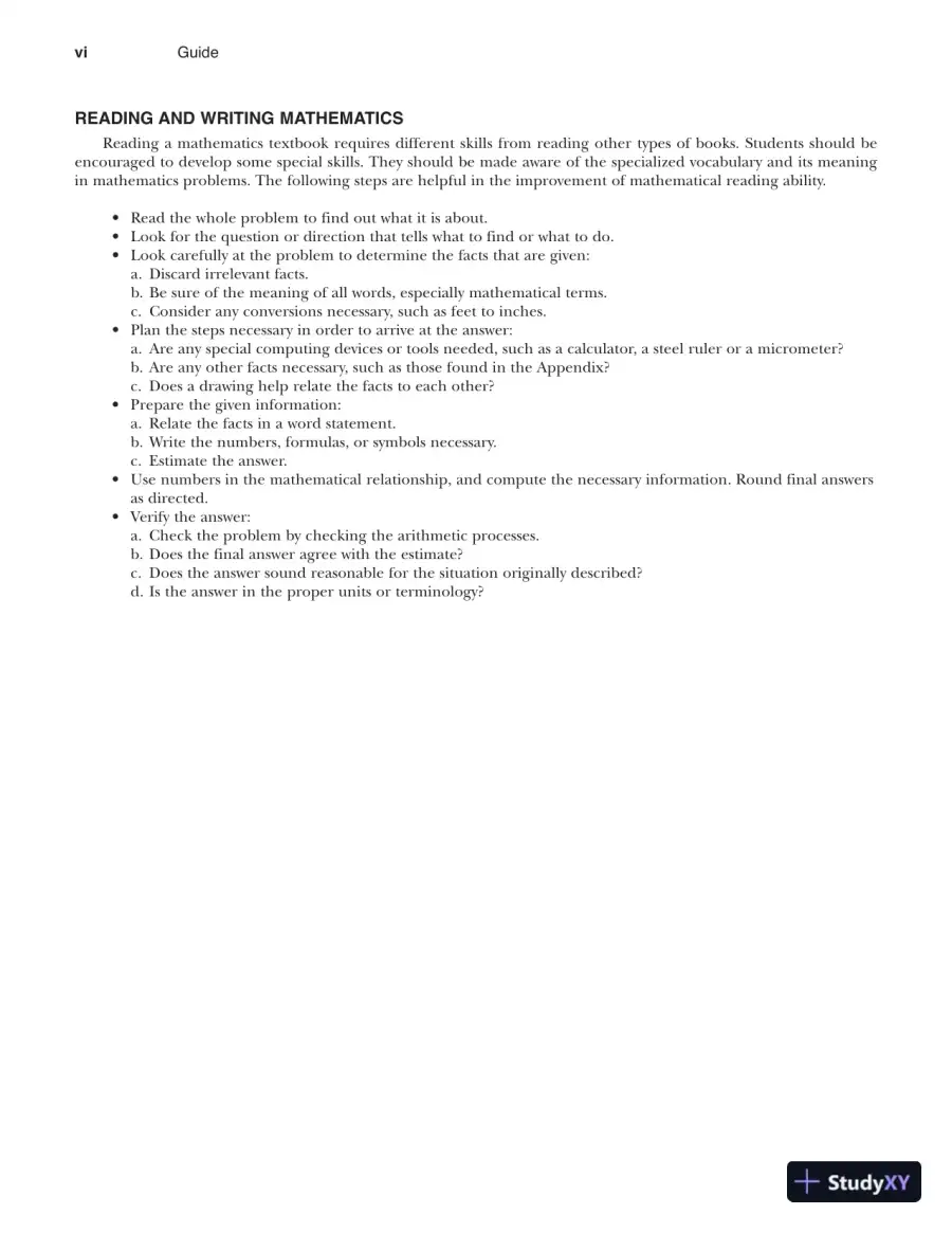 Mathematics for Plumbers and Pipefitters 8th Edition Solution Manual, page 6
