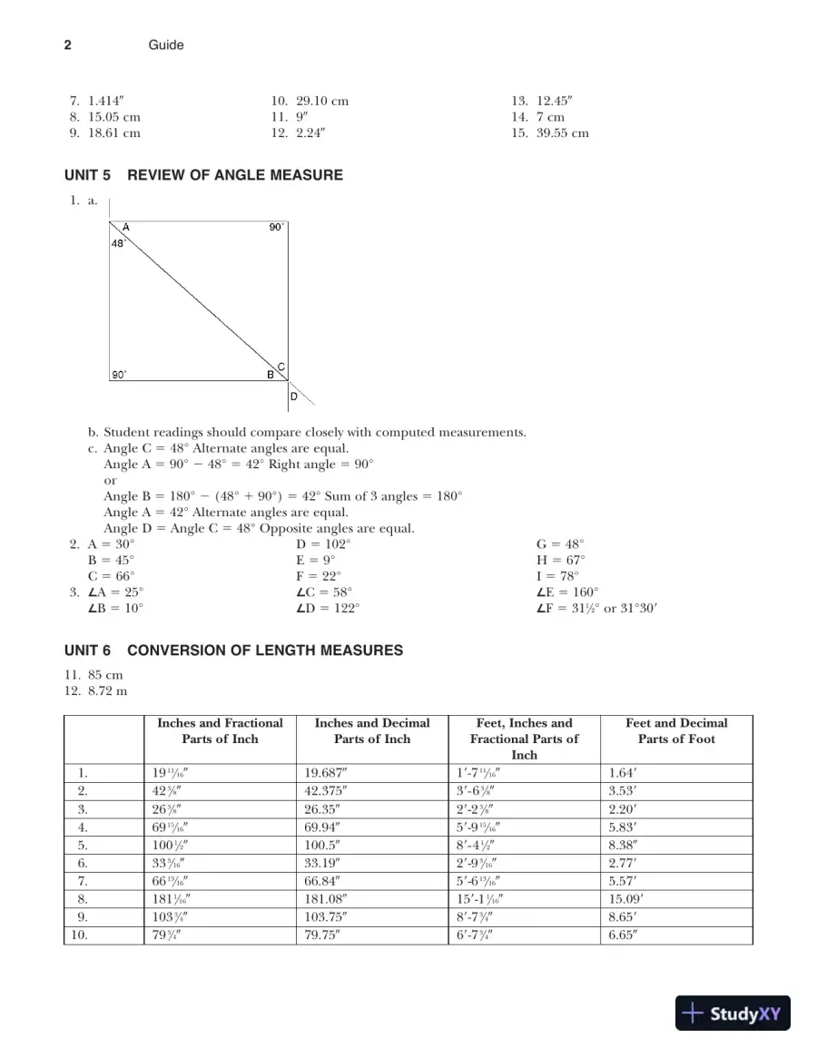 Mathematics for Plumbers and Pipefitters 8th Edition Solution Manual, page 8