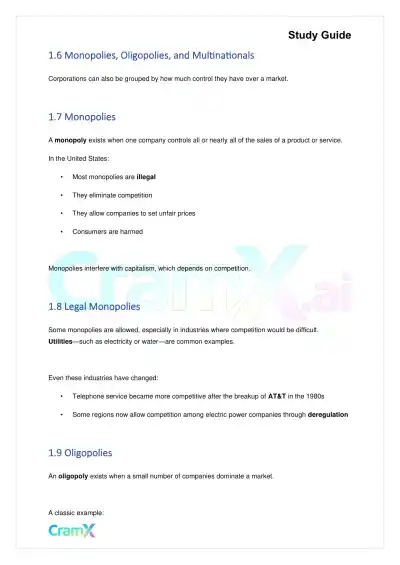 Sociology - Economics and Politics - Page 3 preview image