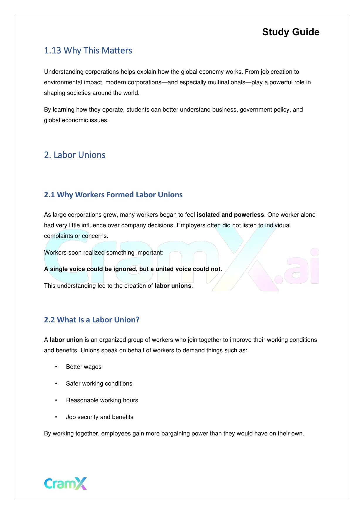 Sociology - Economics and Politics - Page 5 preview image