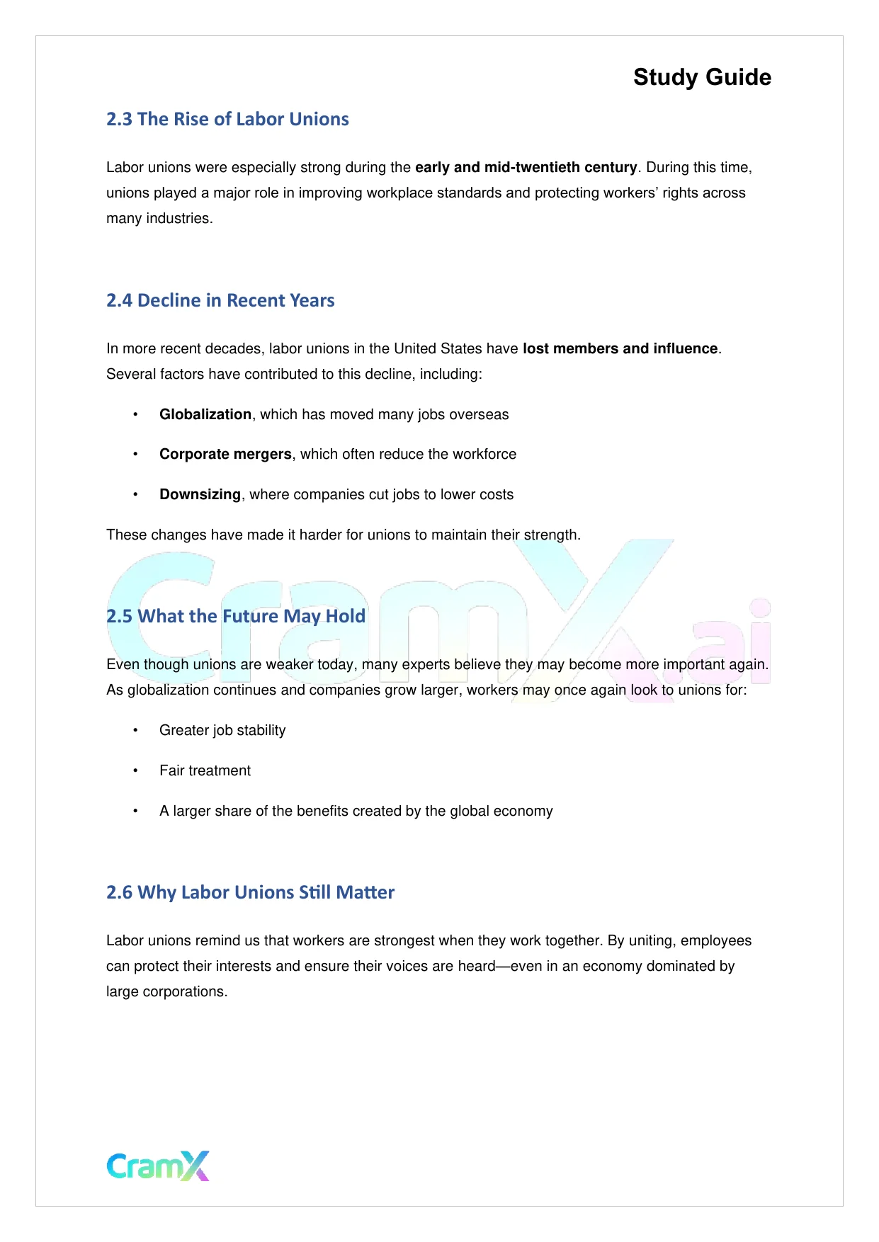 Sociology - Economics and Politics - Page 6 preview image