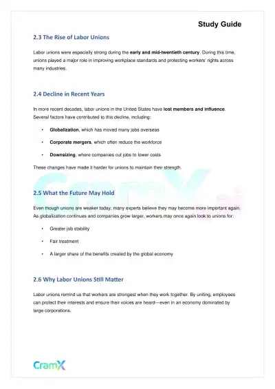 Sociology - Economics and Politics - Page 6 preview image