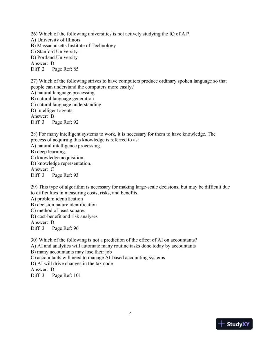 Test Bank for Analytics, Data Science, And Artificial Intelligence: Systems For Decision Support, 11th Edition, page 16