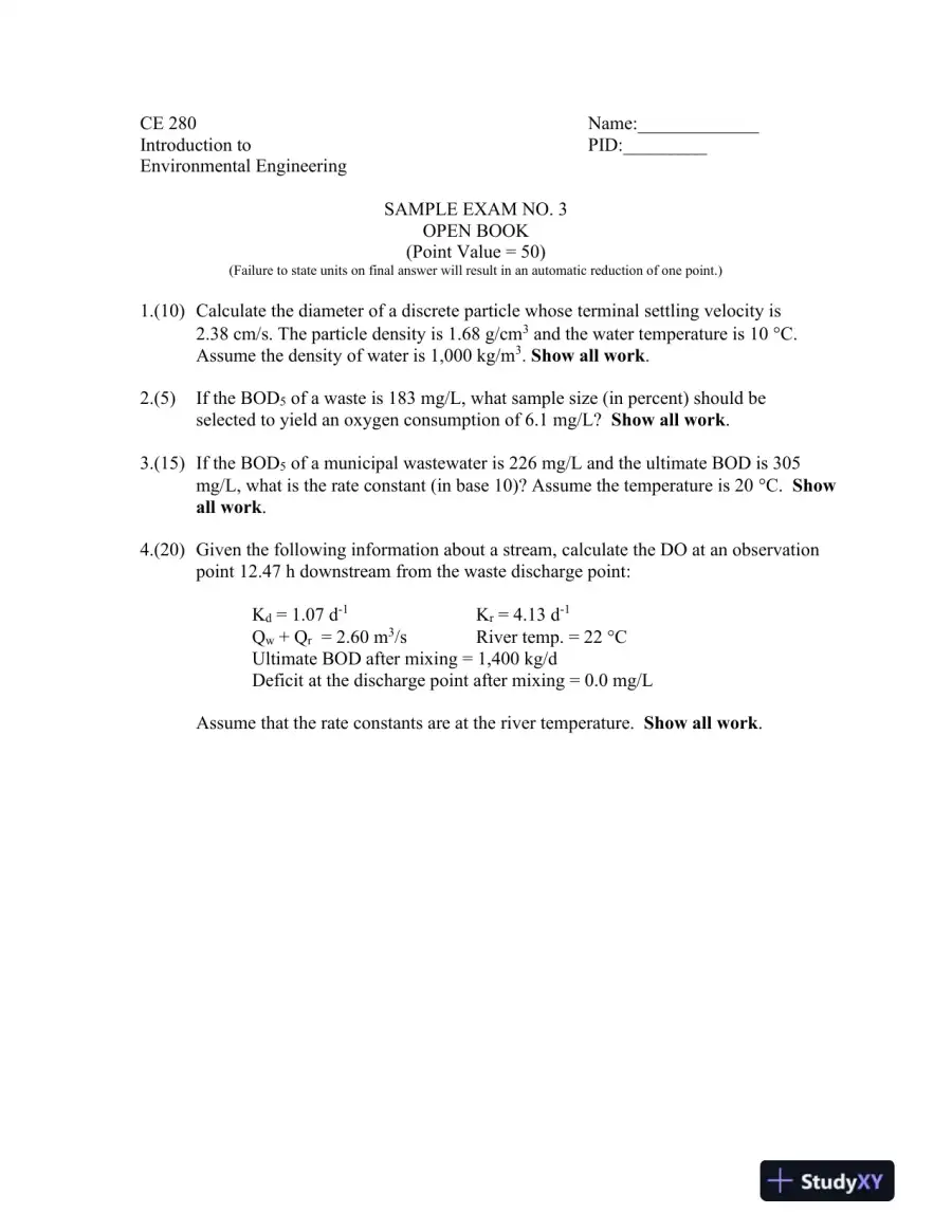 Solution Manual for Introduction to Environmental Engineering, 5th Edition, page 8