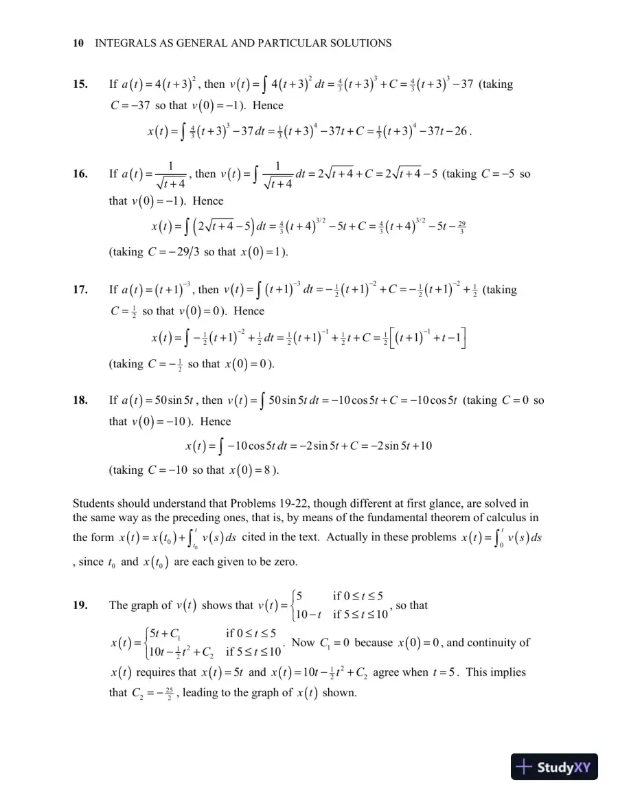 Solution Manual for Differential Equations: Computing and Modeling (Tech Update), 5th Edition, page 14