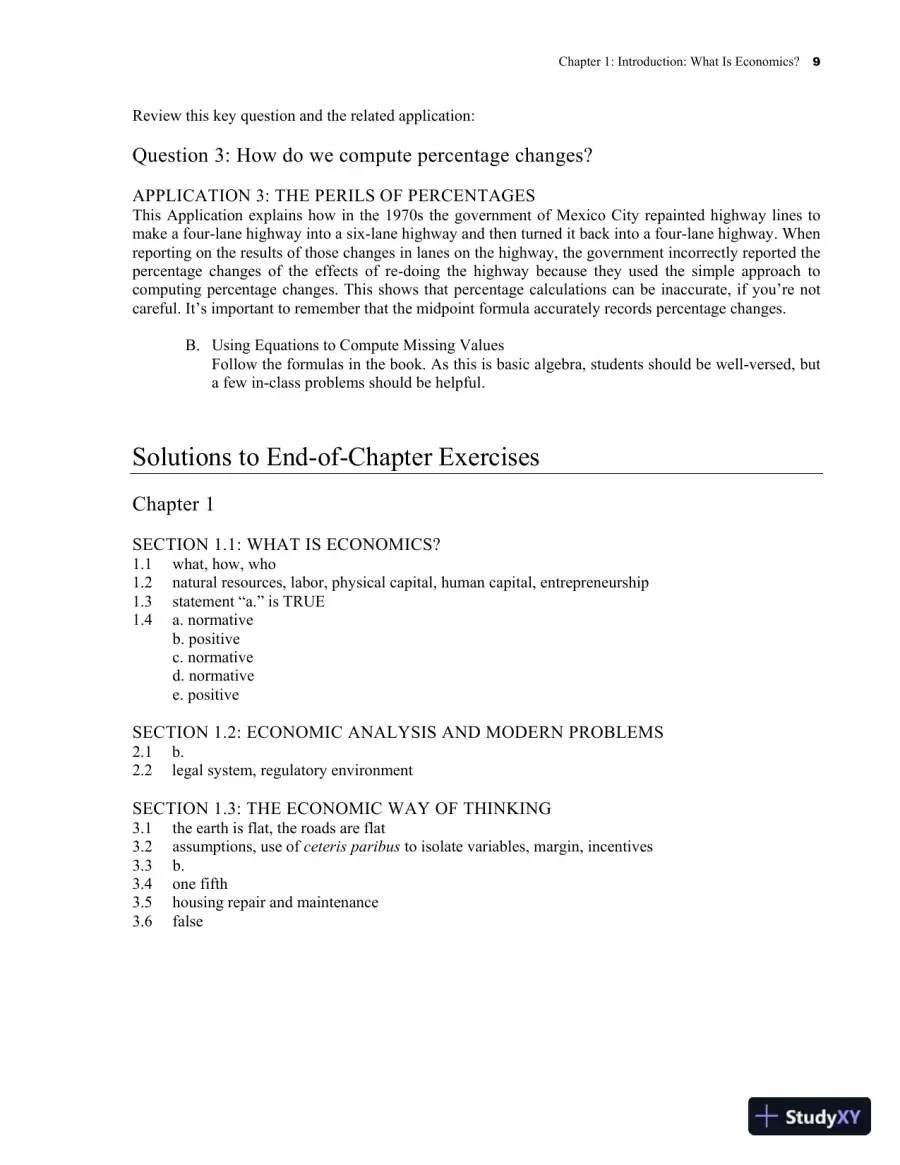 Class Notes for Survey of Economics: Principles, Applications, and Tools, 7th Edition, page 16