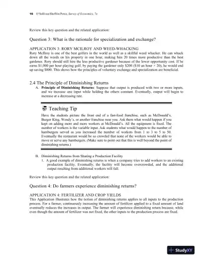 Class Notes for Survey of Economics: Principles, Applications, and Tools, 7th Edition - Page 23 preview image