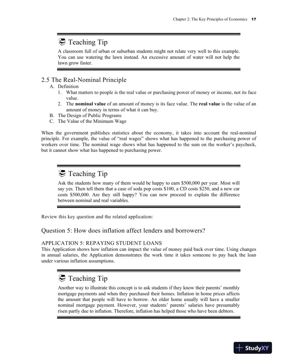 Class Notes for Survey of Economics: Principles, Applications, and Tools, 7th Edition, page 24