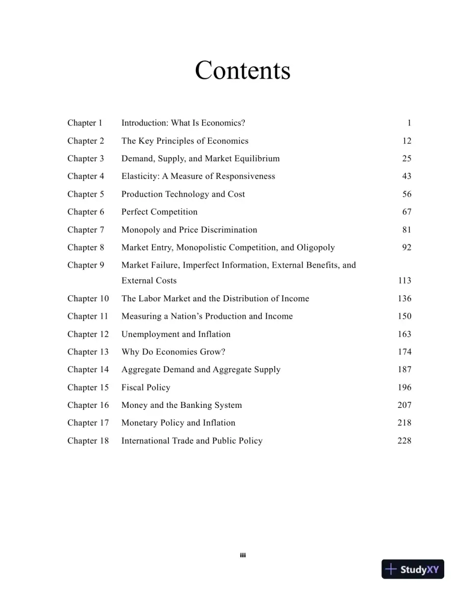 Class Notes for Survey of Economics: Principles, Applications, and Tools, 7th Edition, page 3