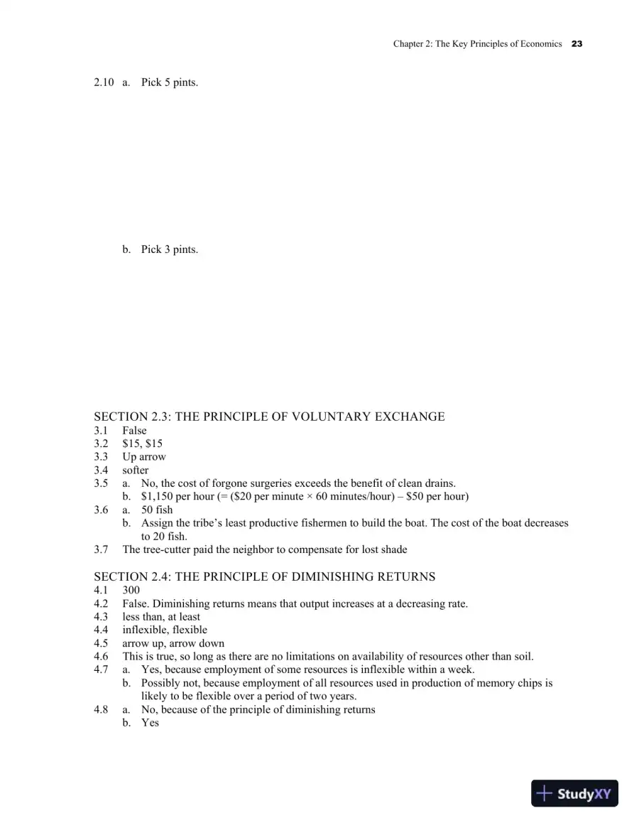 Class Notes for Survey of Economics: Principles, Applications, and Tools, 7th Edition, page 30