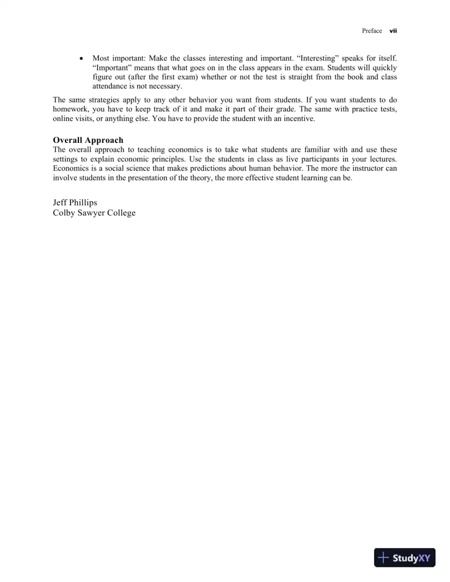 Class Notes for Survey of Economics: Principles, Applications, and Tools, 7th Edition, page 7