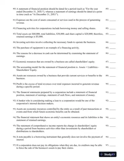 Financial Accounting 6th Canadian Edition Test Bank - Page 12 preview image