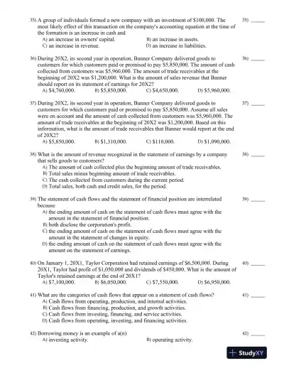 Financial Accounting 6th Canadian Edition Test Bank - Page 6 preview image