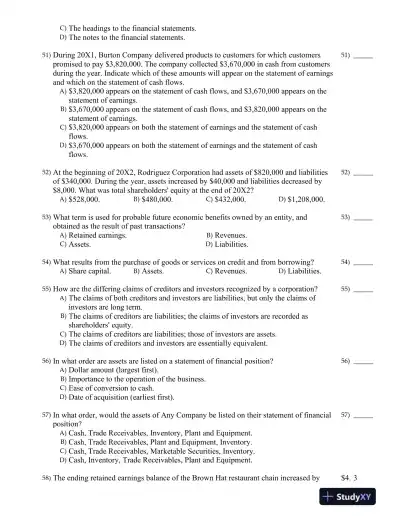 Financial Accounting 6th Canadian Edition Test Bank - Page 8 preview image