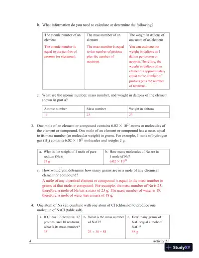 Solution Manual For Campbell Biology, 9th Edition - Page 5 preview image