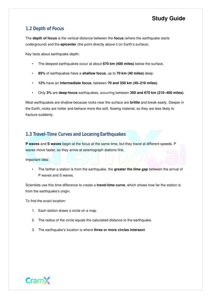 Geology - Earthquakes, page 2