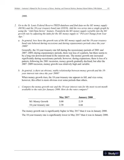 Economics of Money, Banking and Financial Markets, The, Business School Edition, 5th Edition Solution Manual - Page 9 preview image