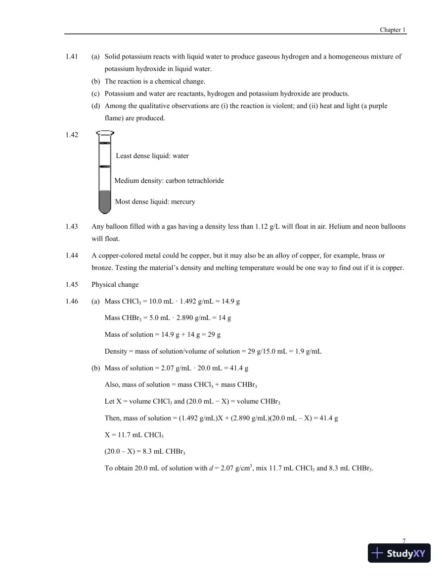 Solution Manual For Chemistry And Chemical Reactivity, 9th Edition, page 10