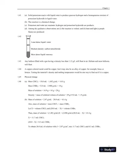 Solution Manual For Chemistry And Chemical Reactivity, 9th Edition - Page 10 preview image