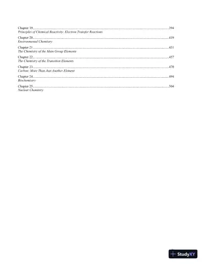 Solution Manual For Chemistry And Chemical Reactivity, 9th Edition - Page 3 preview image