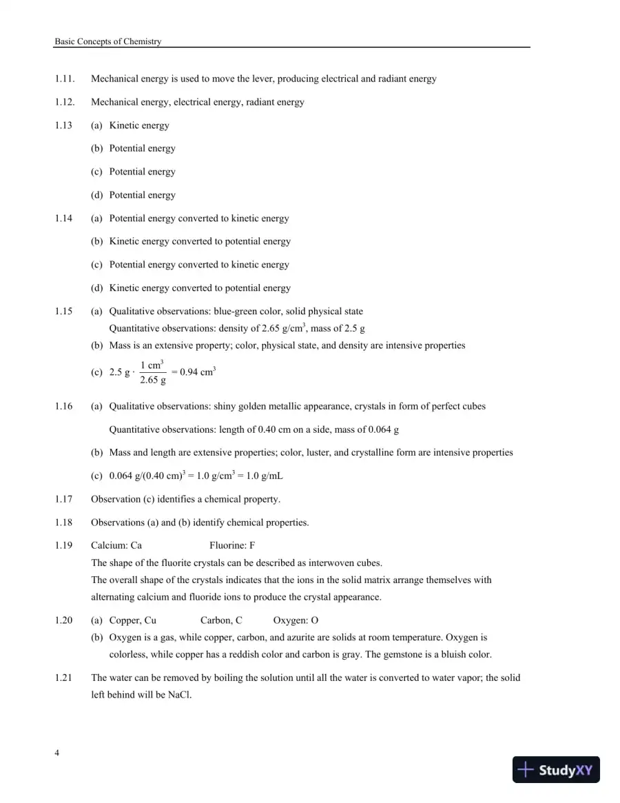 Solution Manual For Chemistry And Chemical Reactivity, 9th Edition, page 7