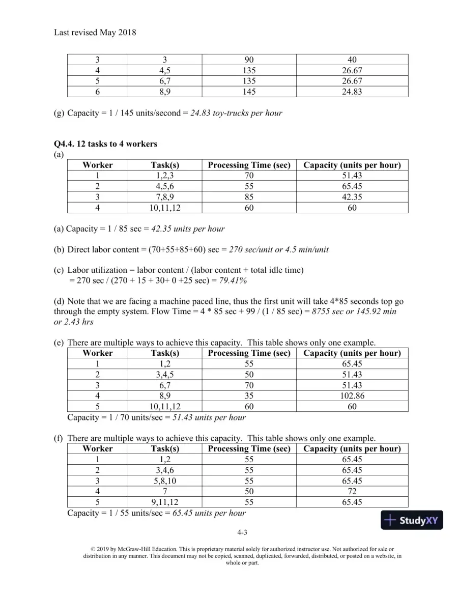Solution Manual For Matching Supply with Demand: An Introduction to Operations Management, 4th Edition, page 12