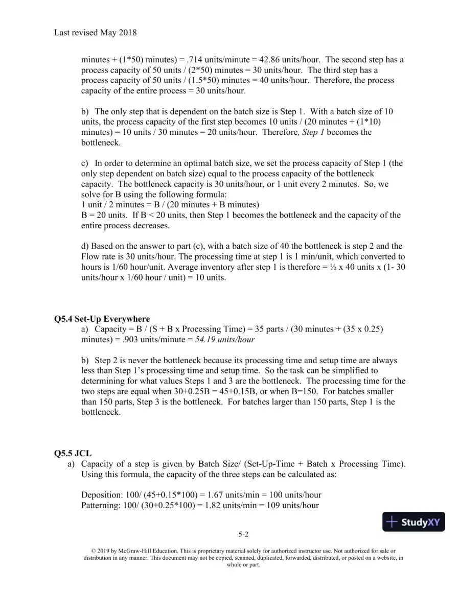 Solution Manual For Matching Supply with Demand: An Introduction to Operations Management, 4th Edition, page 17